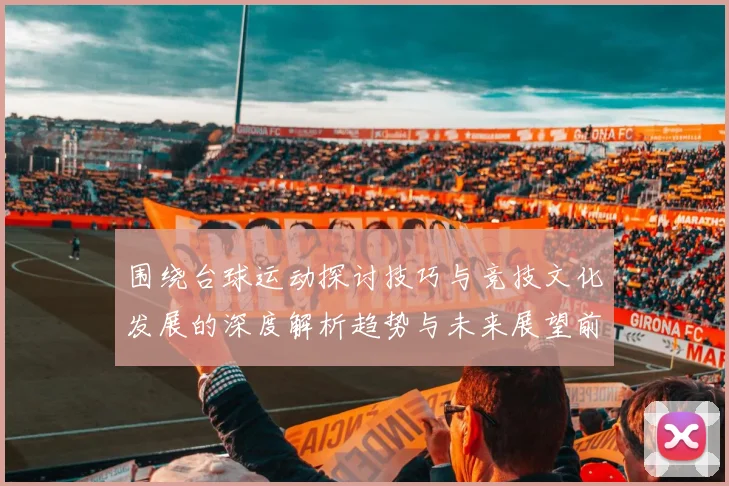 围绕台球运动探讨技巧与竞技文化发展的深度解析趋势与未来展望前